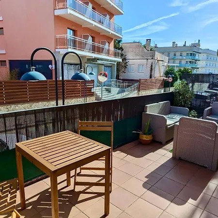 Evh-109 Planta Baja Con Terraza En El Centro Апартаменты Тосса-де-Мар