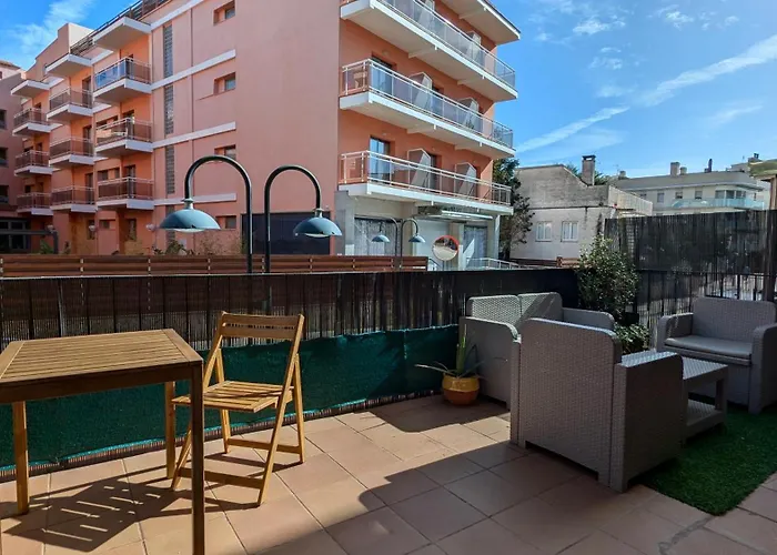 Apartment Evh-109 Planta Baja Con Terraza En El Centro